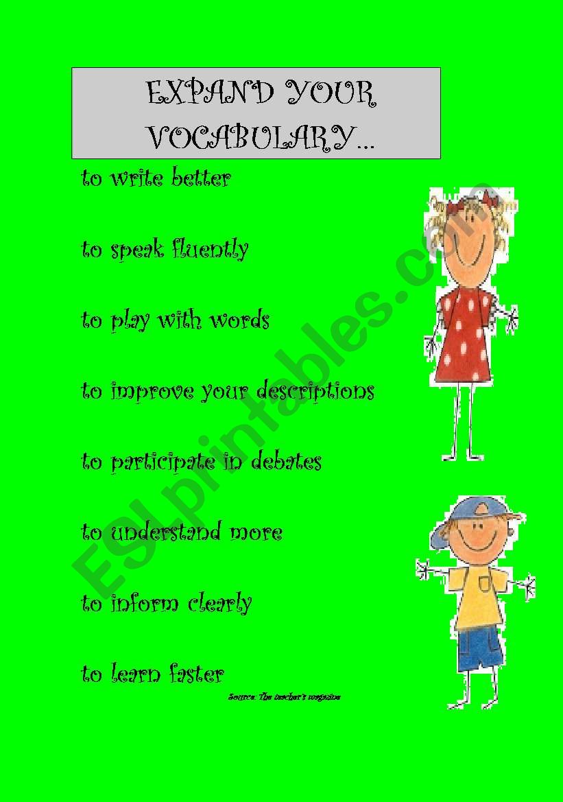 FLASHCARD AND 11 FUNNY ACTIVITIES TO EXPAND VOCABULARY