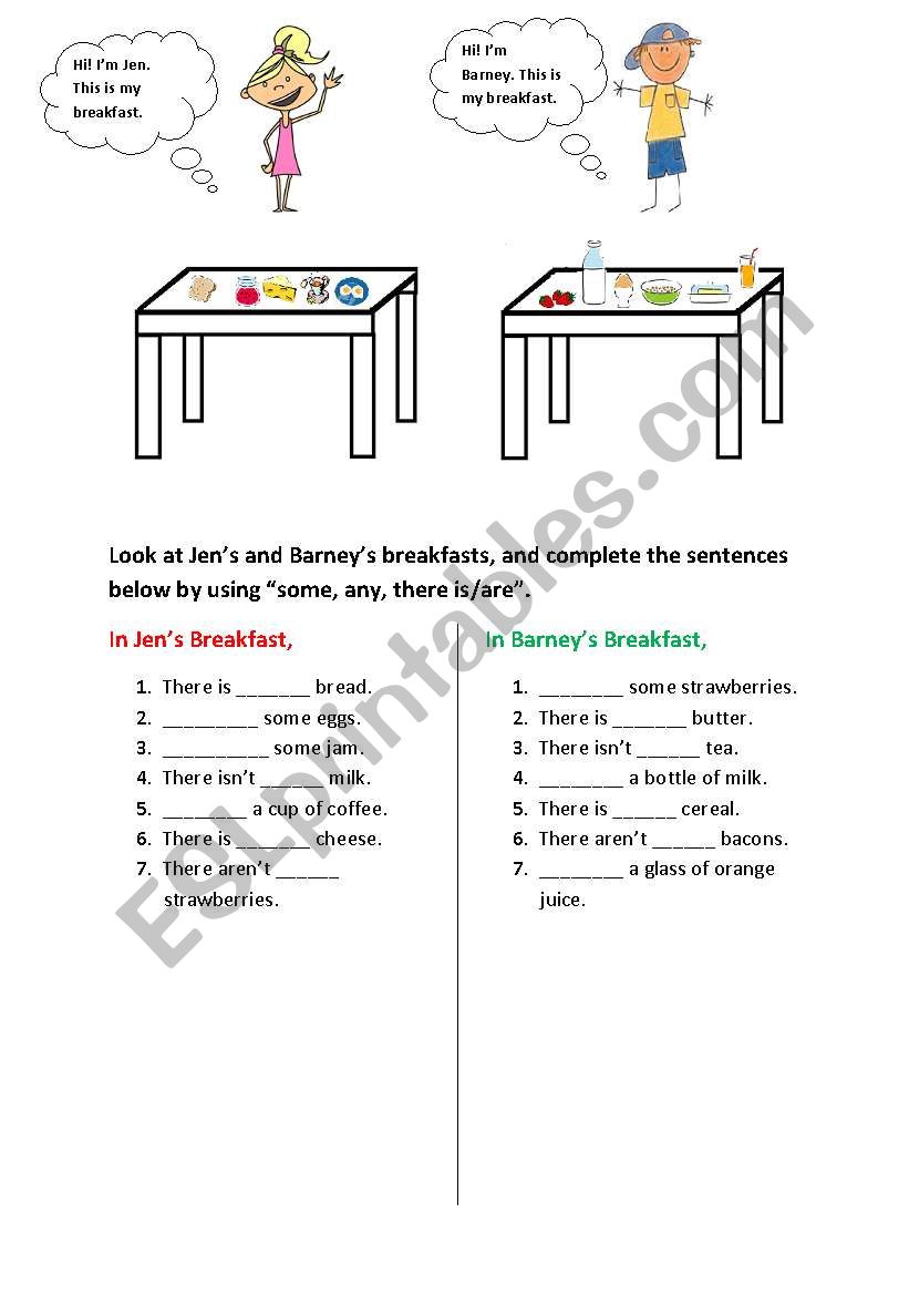 who is eating what worksheet