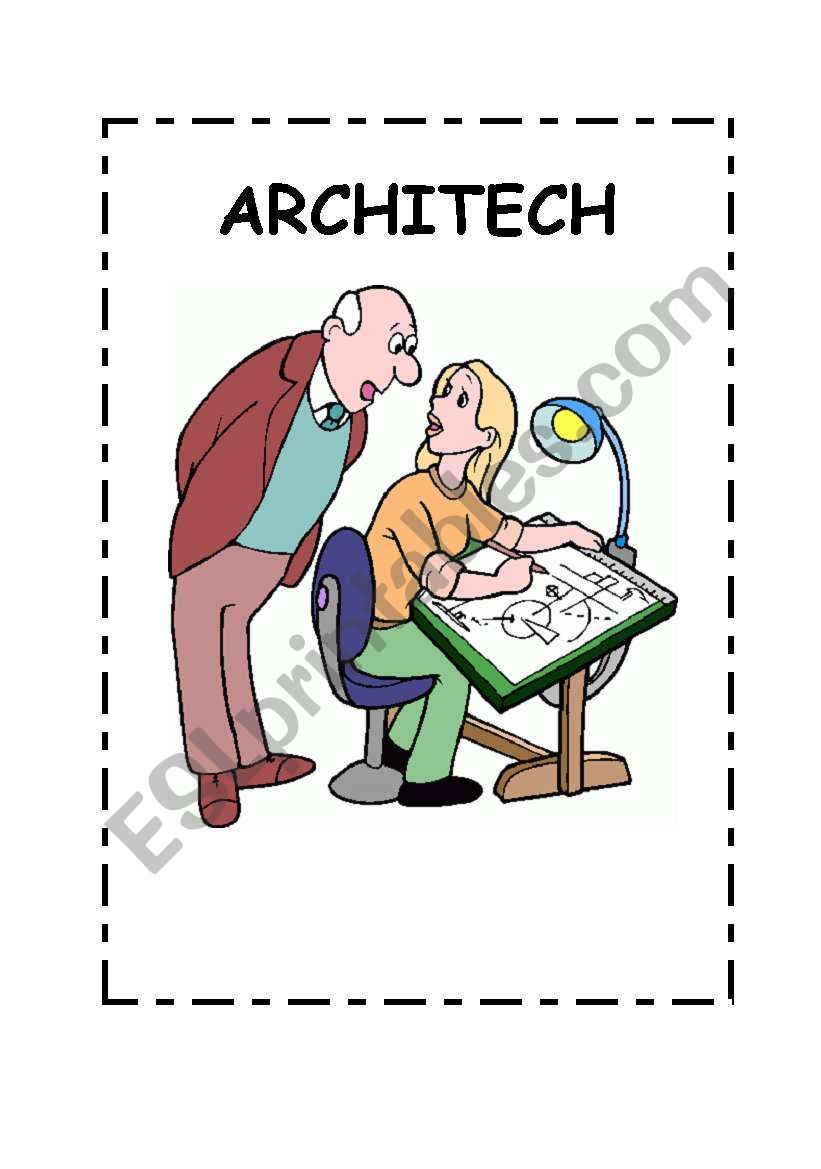 JOBS FLASHCARDS. 8 CARDS! worksheet