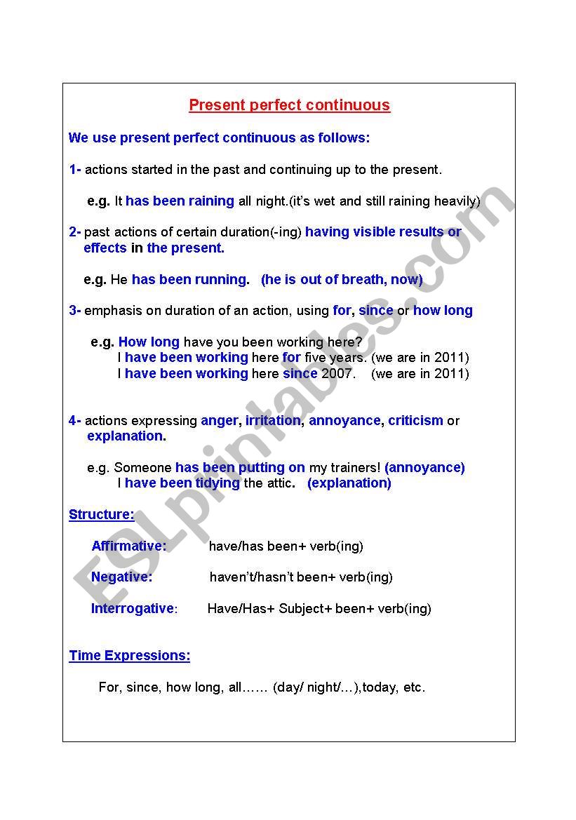 adverb worksheet
