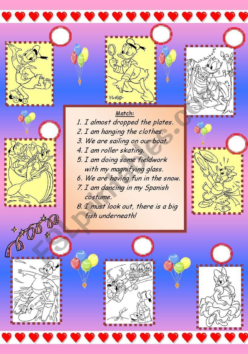 what are they saying? worksheet