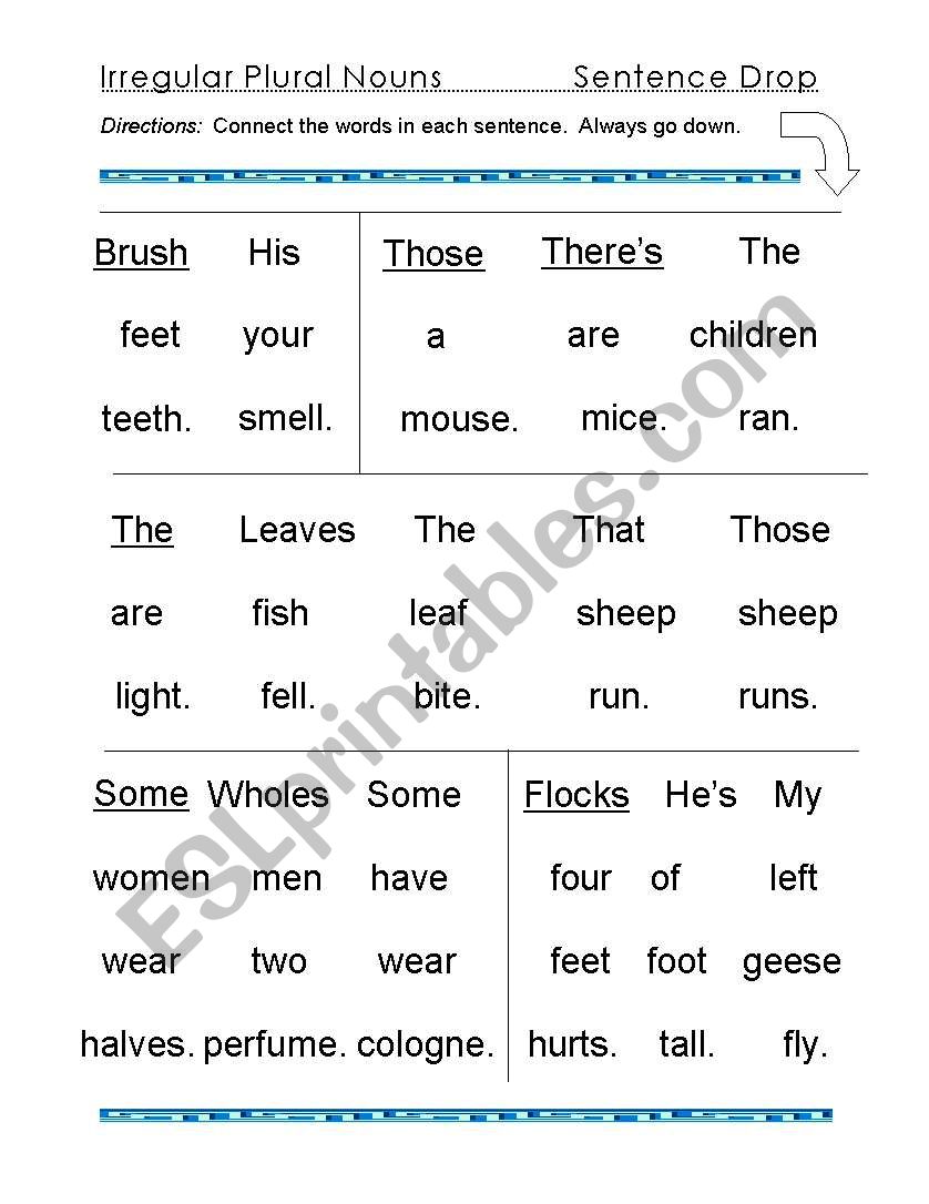 Irregular Plural, Abstract, and Collective