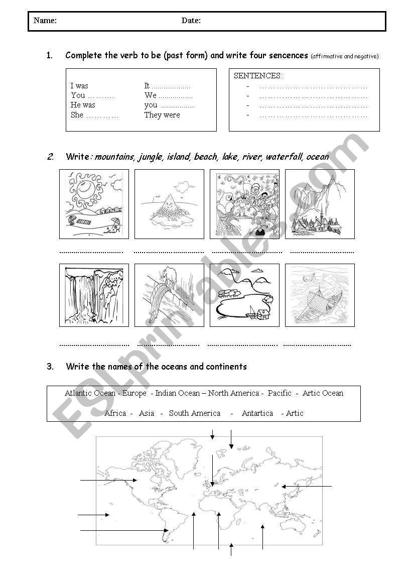 surprise 6 UNIT 5 The world - ESL worksheet by beu_89