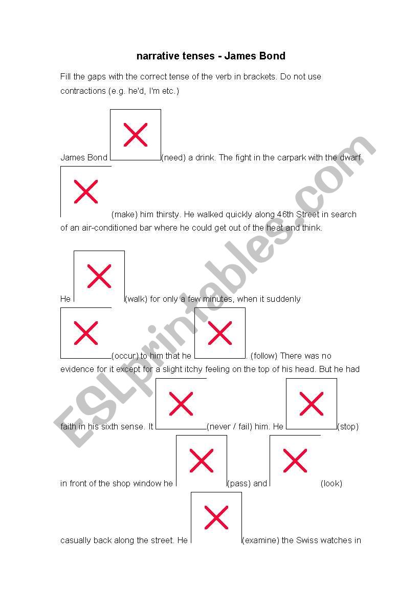 verbs worksheet