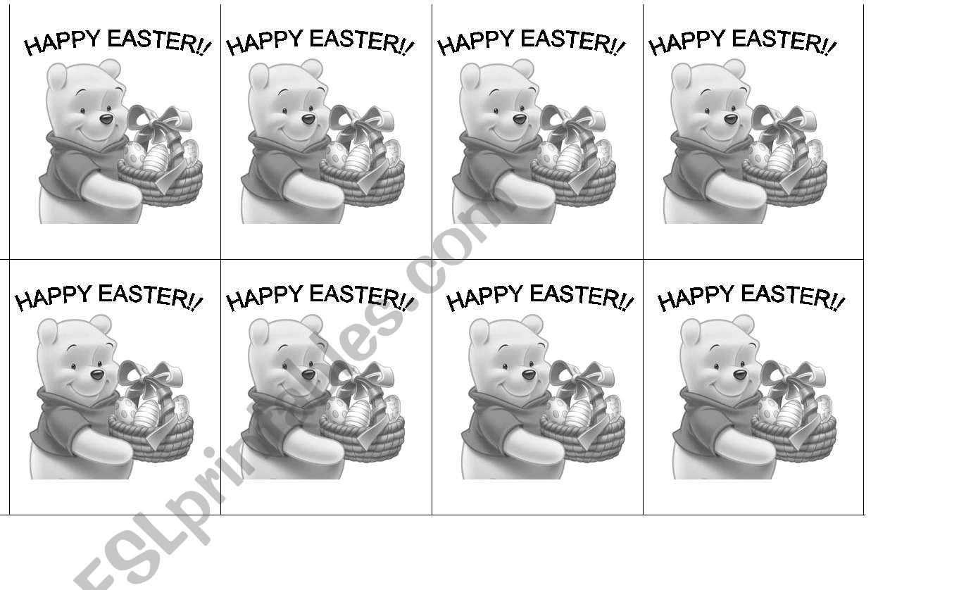 Easter worksheet