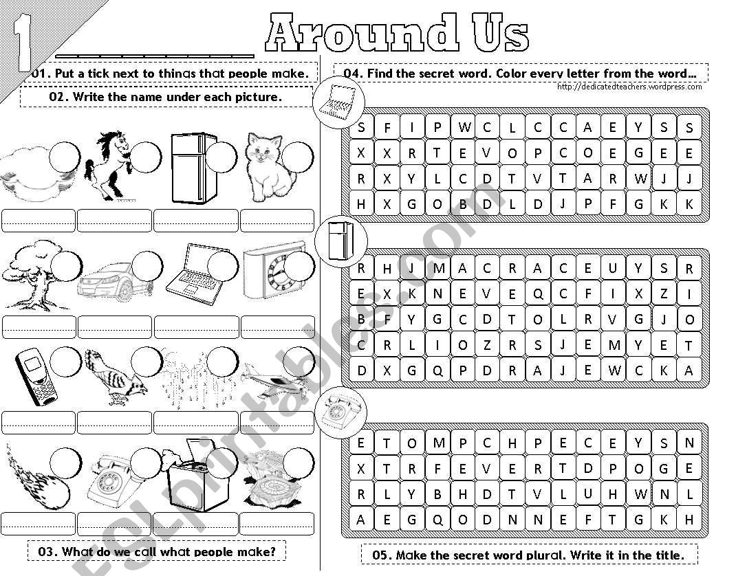 Inventions Around Us - 01 (Answer Key Included)