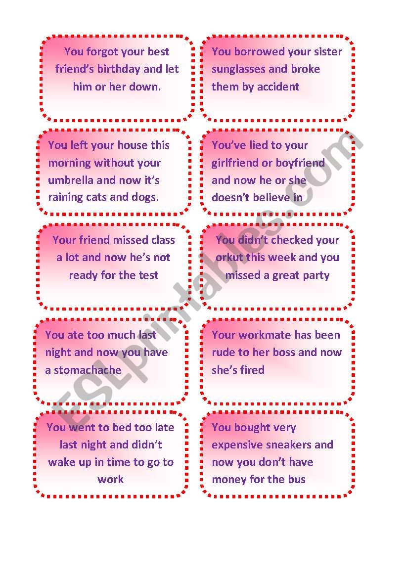 Should have - conversations cards