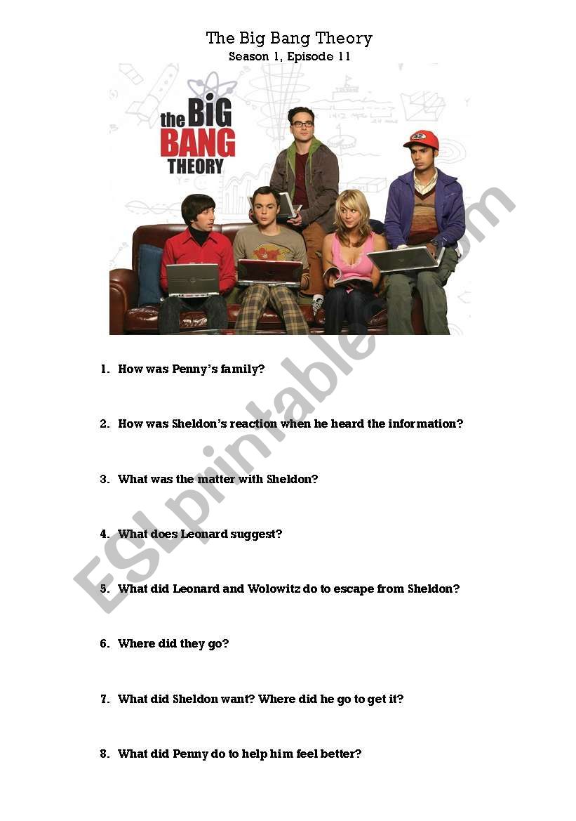 The Big Bang Theory - Season 1,Episode 11