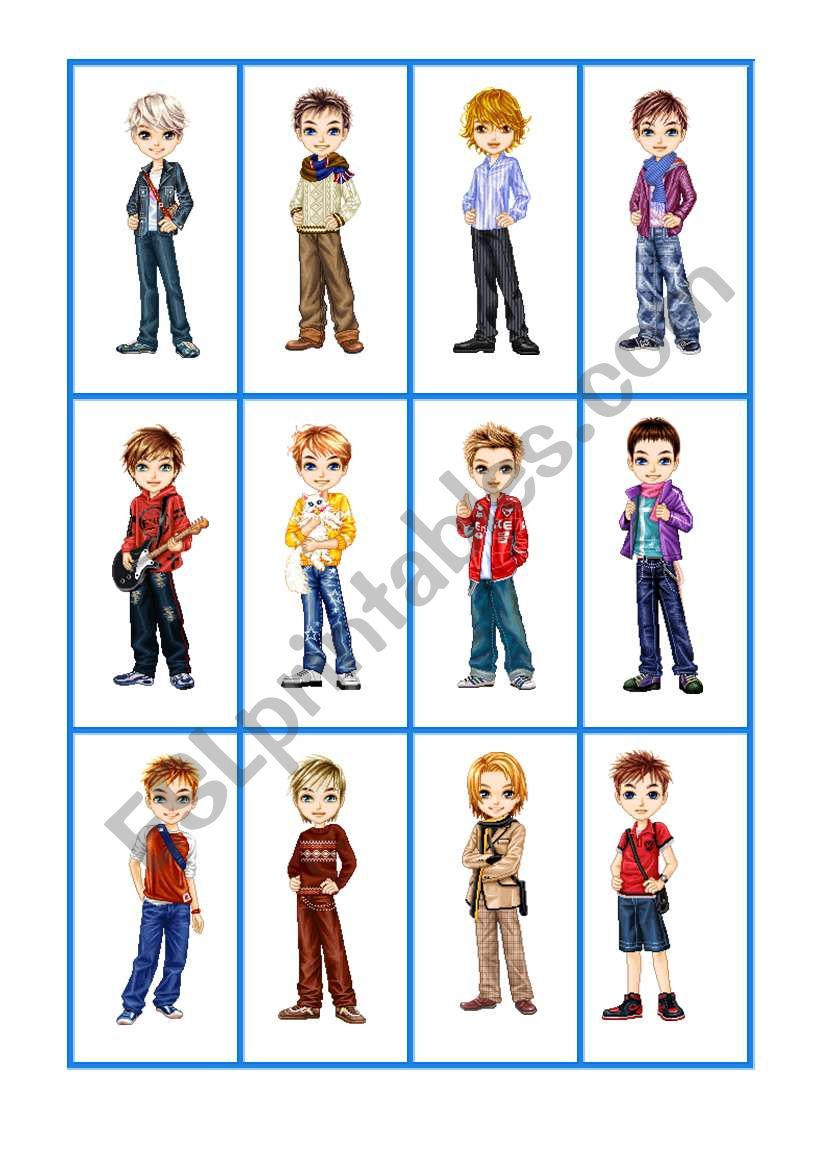 Flashcards Clothes1 worksheet