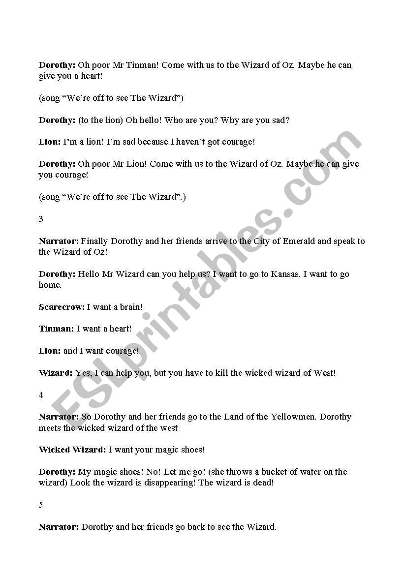 the wizard of oz play scripts the wizard of oz play scripts