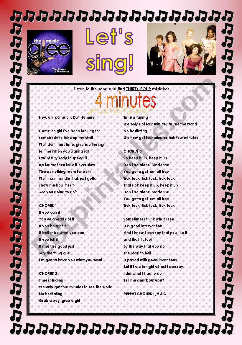 GLEE SERIES  THE POWER OF MADONNA - SONGS FOR CLASS! S01E15  THREE SONGS  FULLY EDITABLE WITH KEY!  PART 2/2