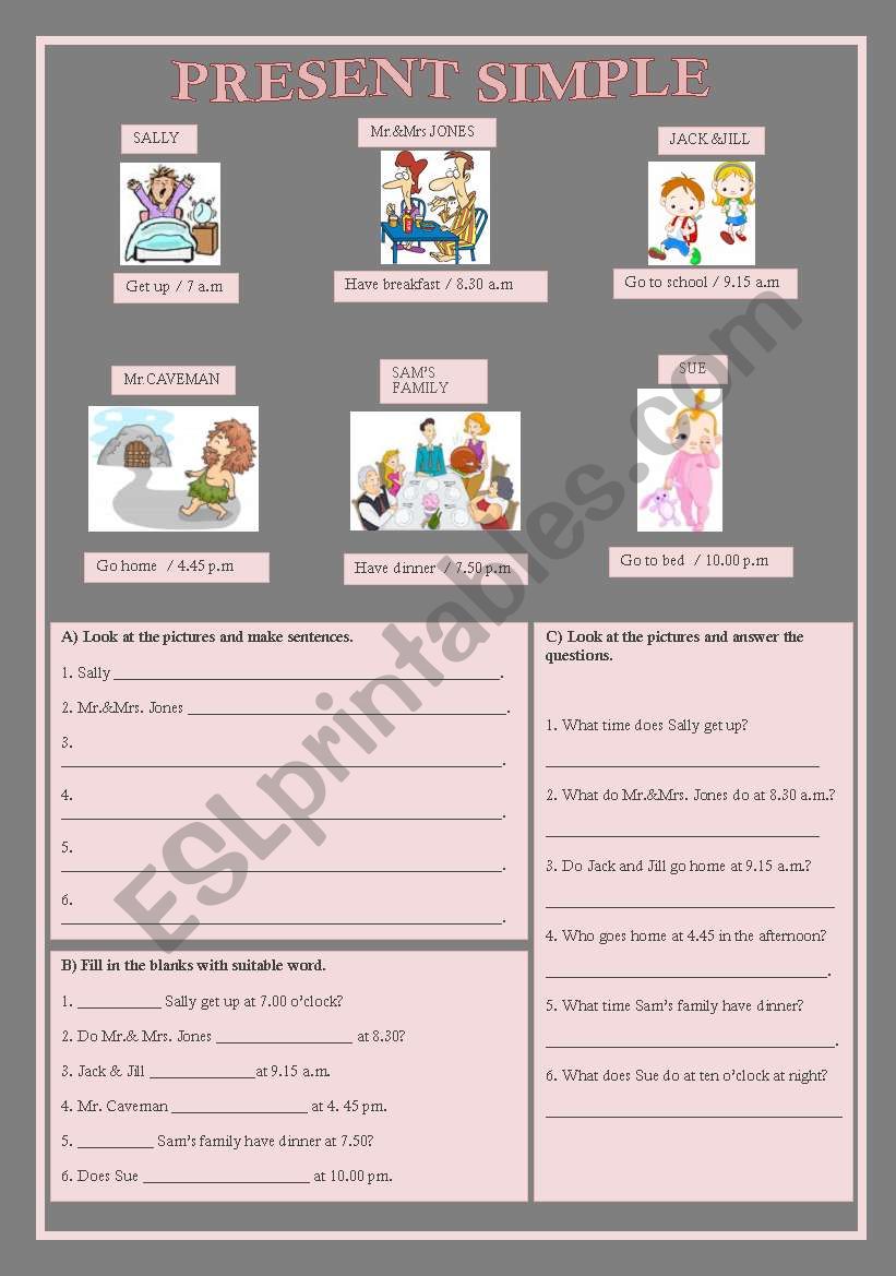 worksheet worksheet