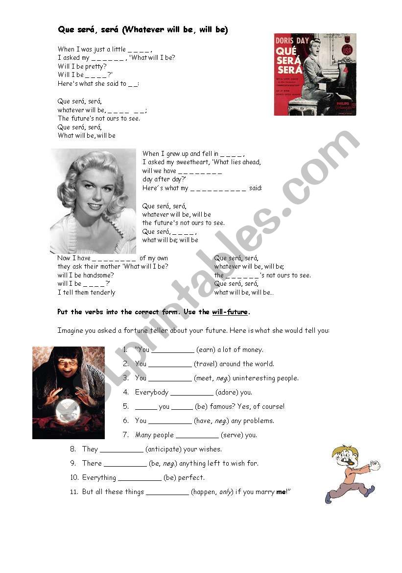 will future song: Que serÃ¡, serÃ¡