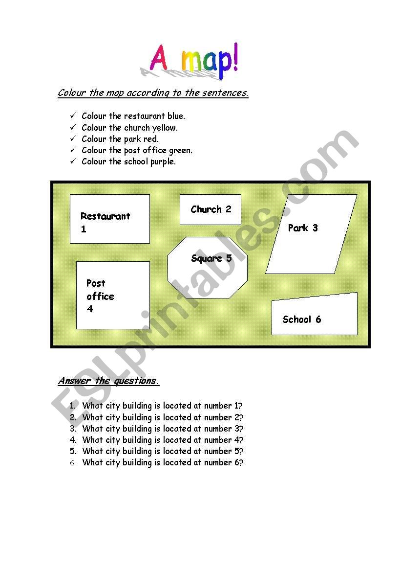 Town and city part 3 worksheet