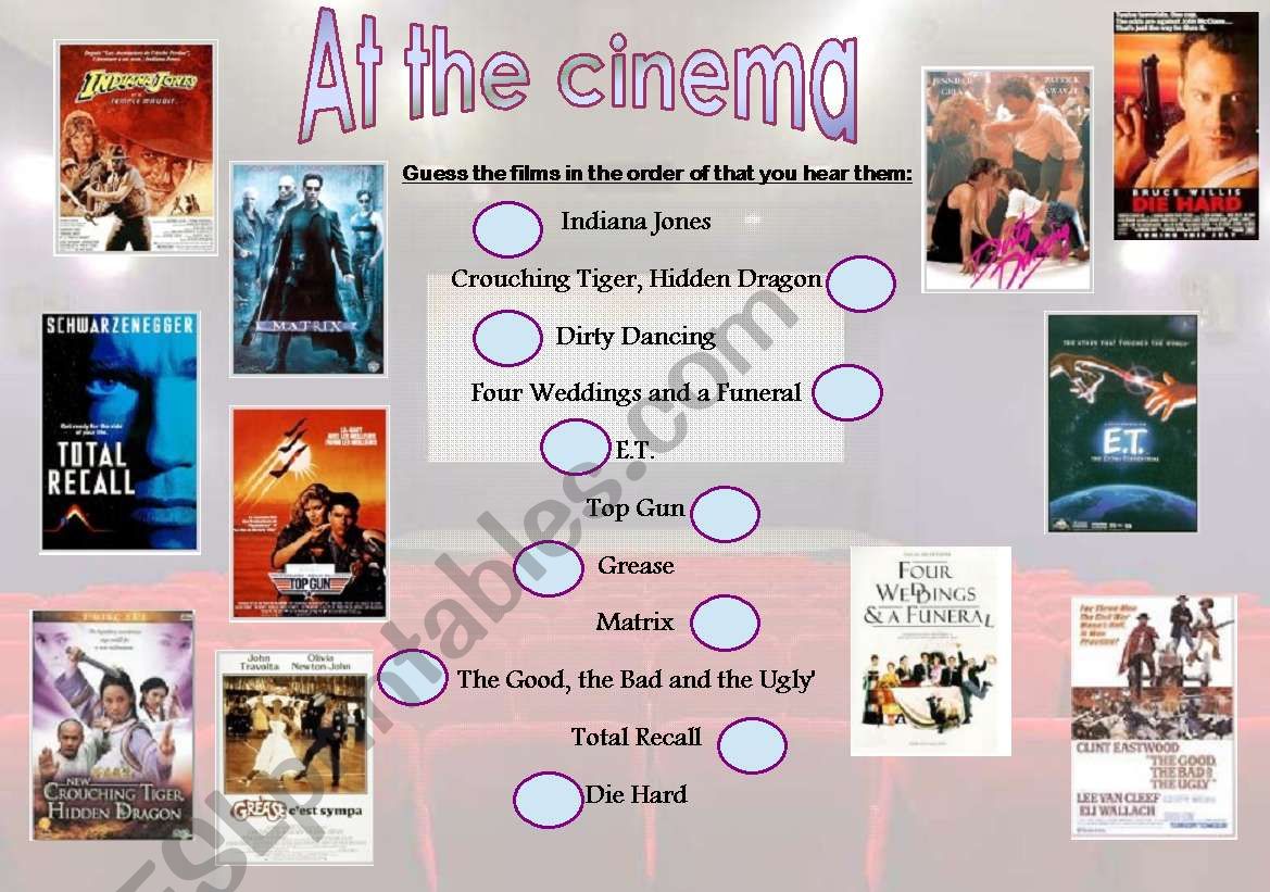 Film Quiz worksheet