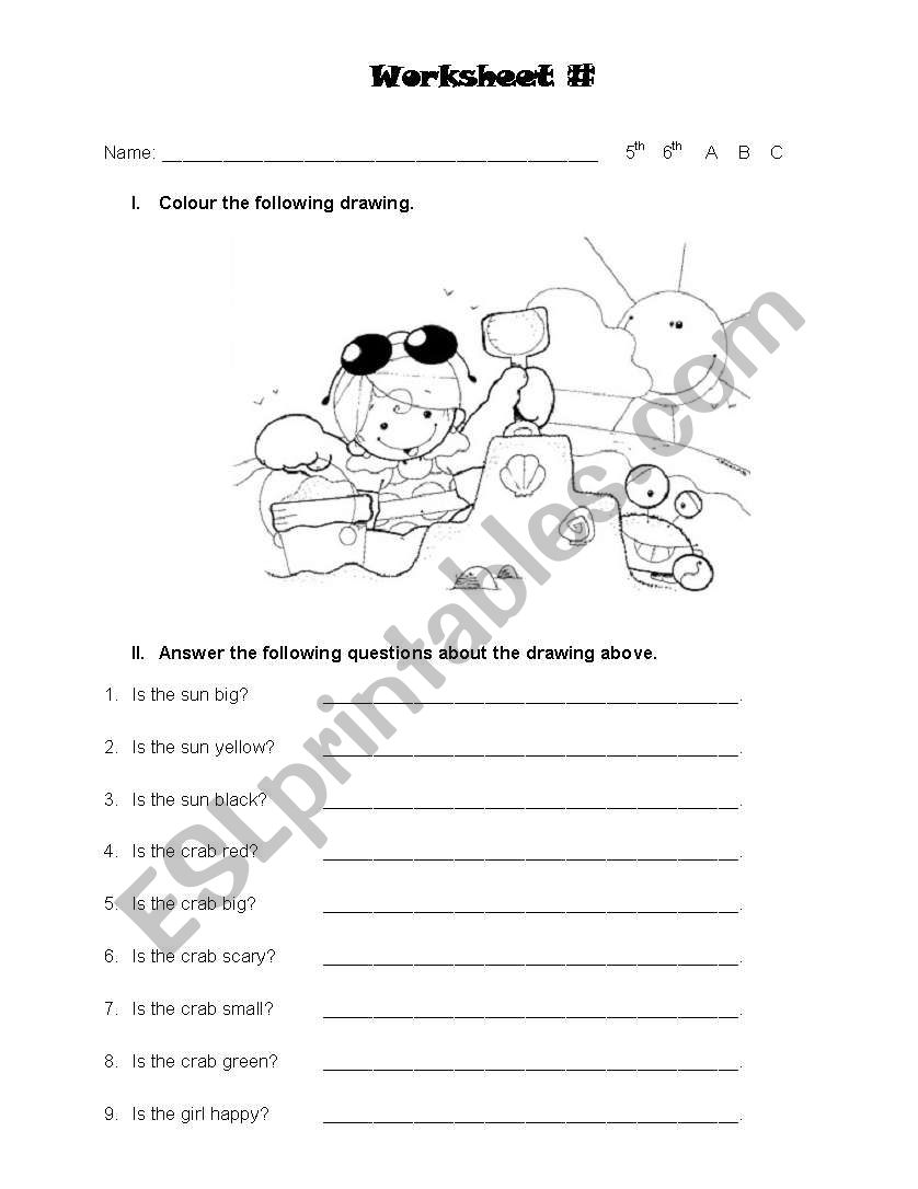 To be  2/3 worksheet