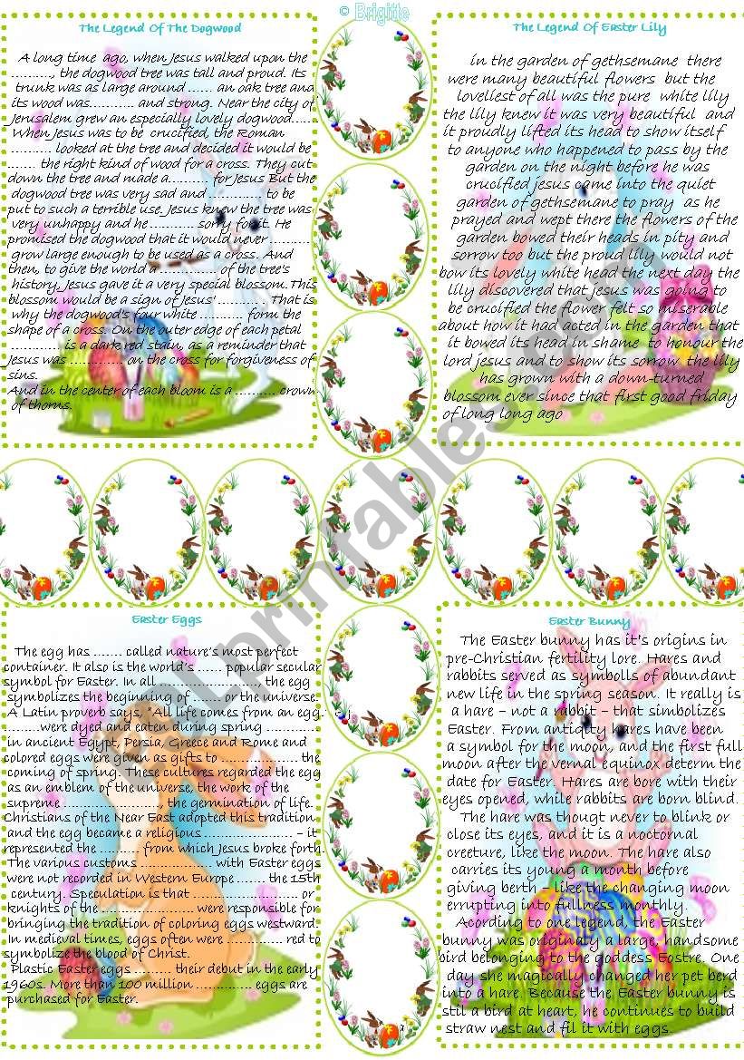 Happy Easter! worksheet