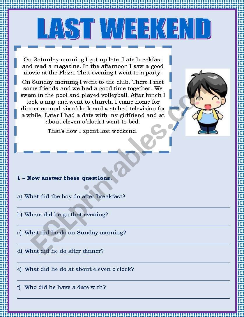 My last weekend Worksheets. Weekend Worksheets. Ago last Worksheet. Where were you last weekend? Worksheets.