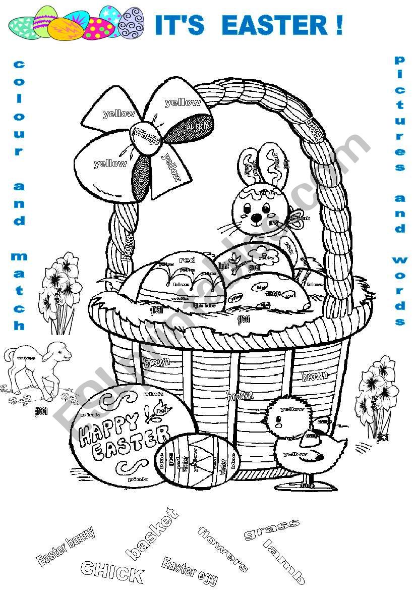 Its Easter! worksheet