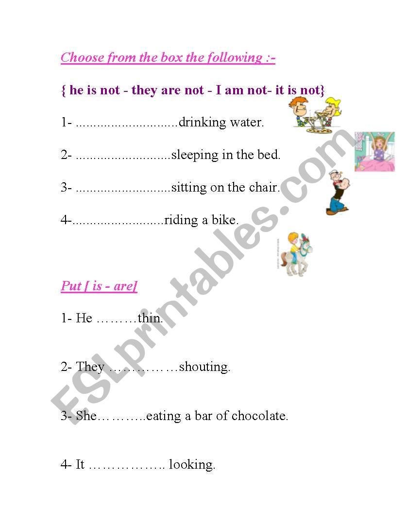 Grammar revision worksheet