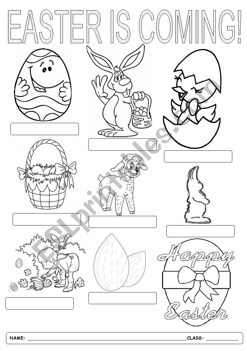 EASTER WS/PICTIONARY (FOR CHILDREN)