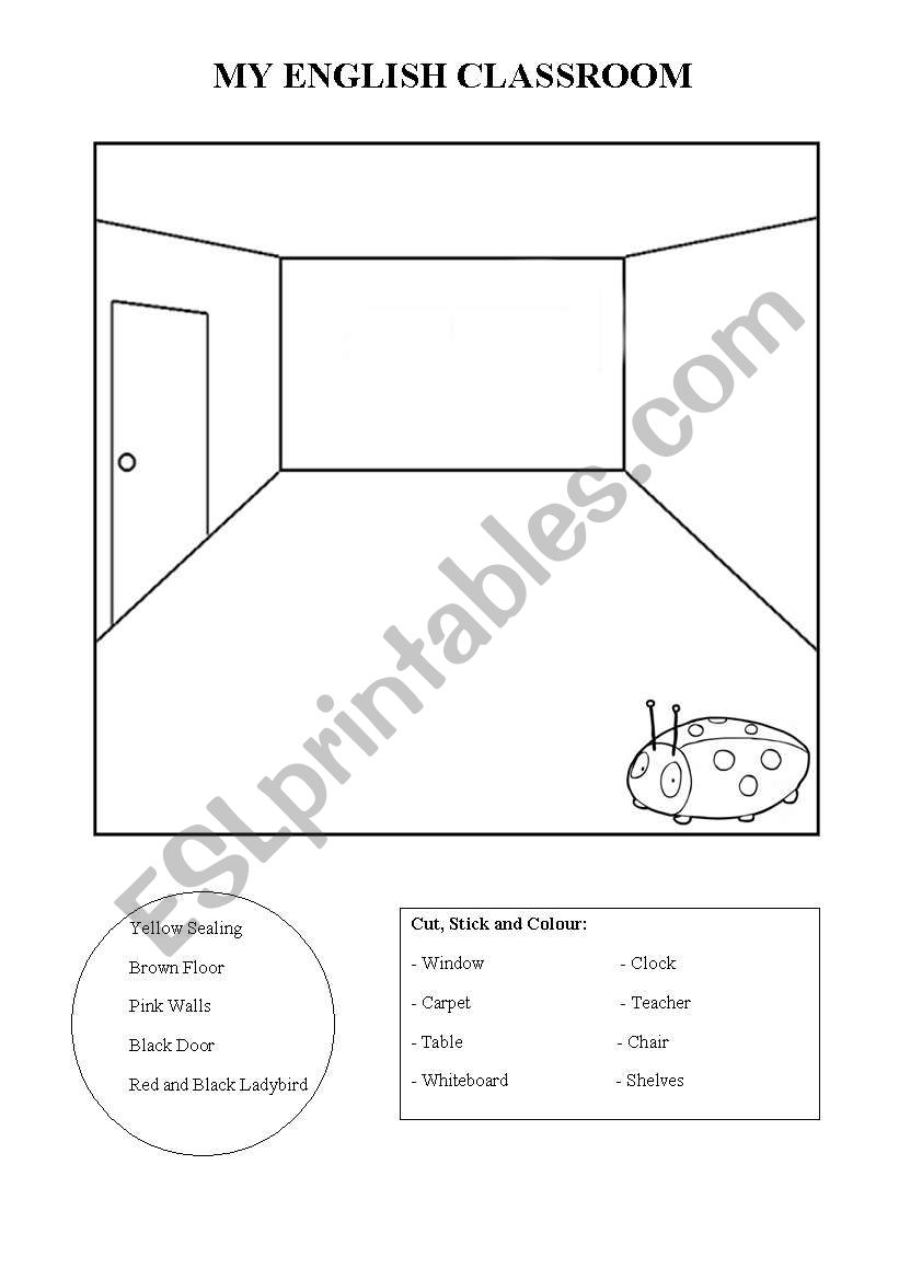 My English Classroom Page 1 worksheet