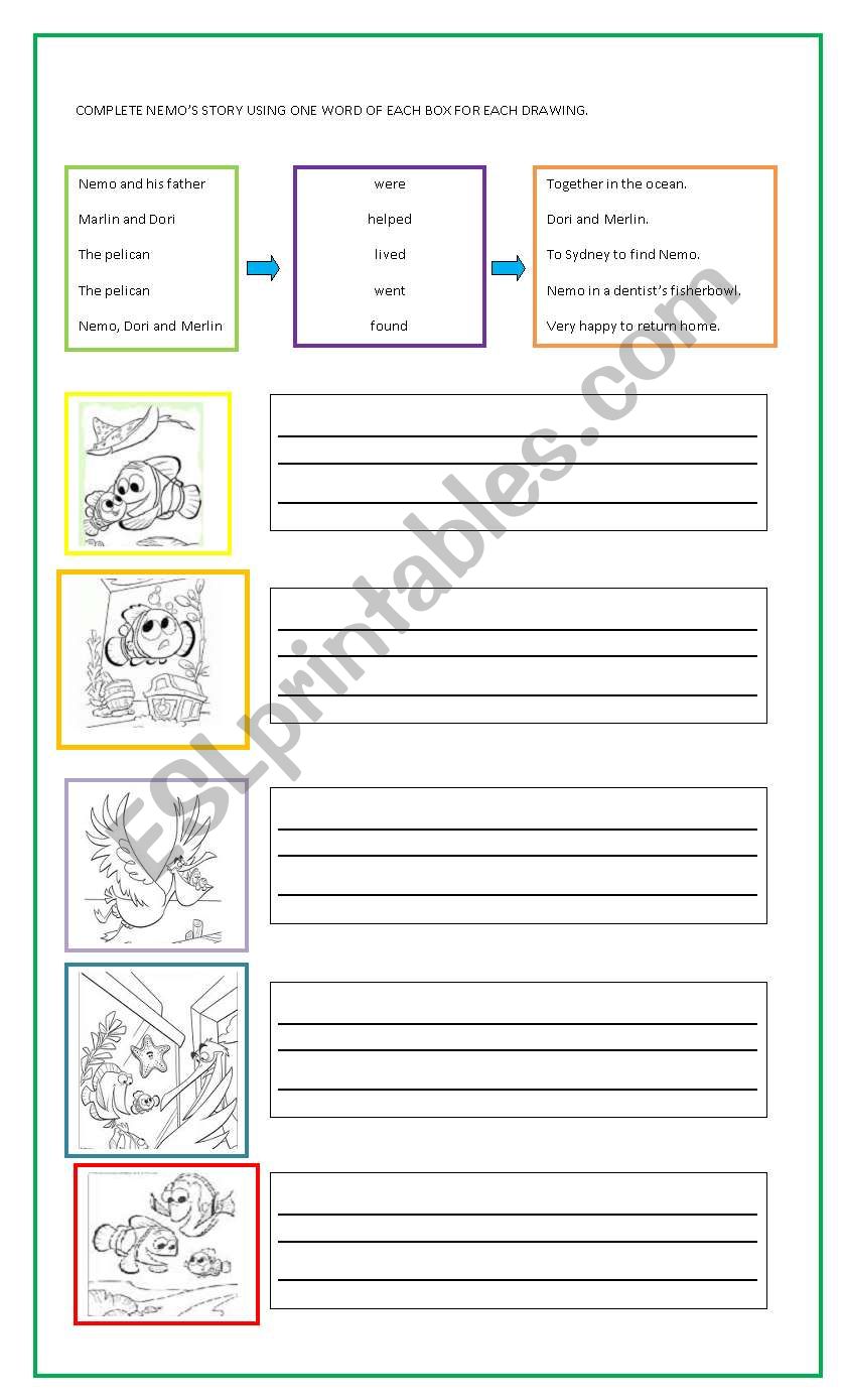 Nemos composition worksheet