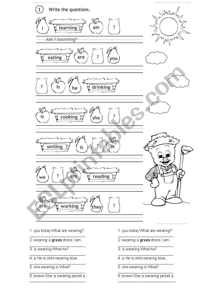 grammer in use worksheet