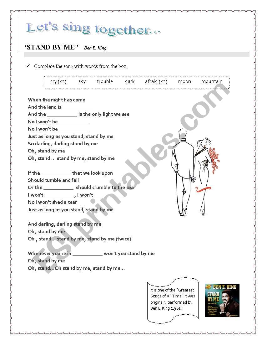 song: stand by me worksheet