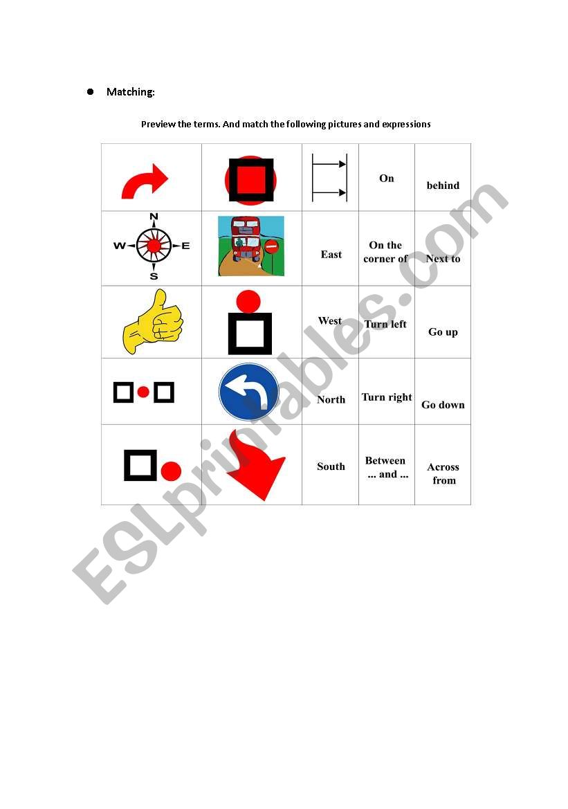 quiz of positions worksheet