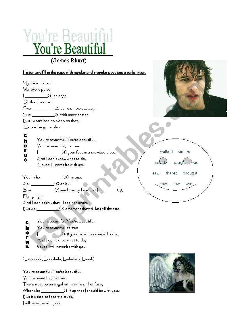 YouÂ´re Beautiful (Past Tense)