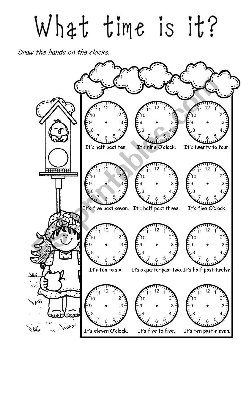 Time worksheet