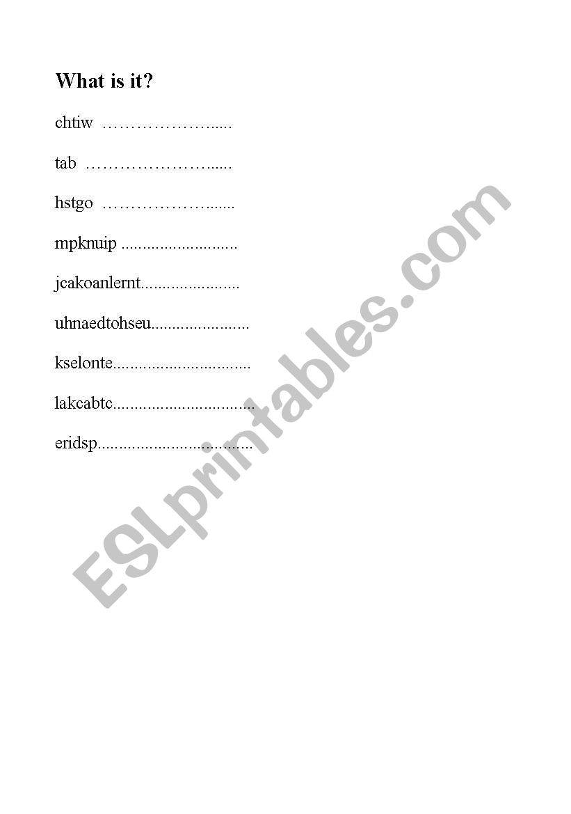 halloween words worksheet