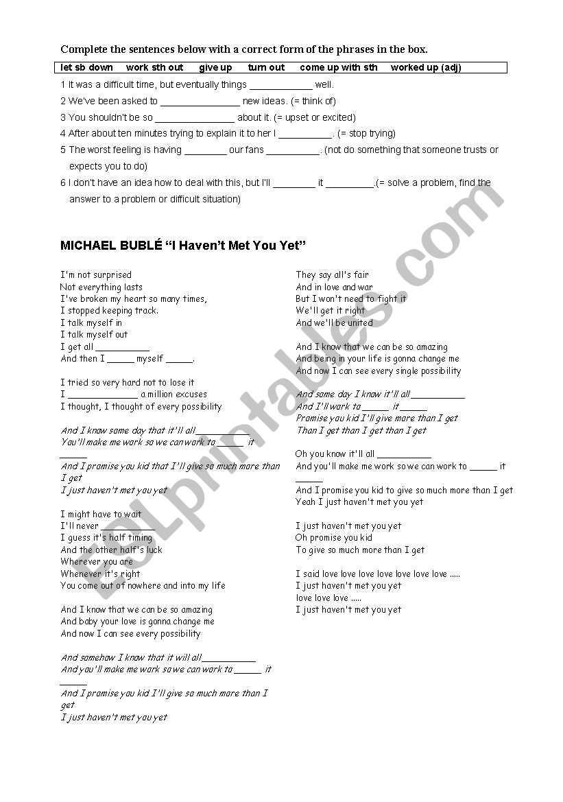 Michael BublÃ©Â´s song 