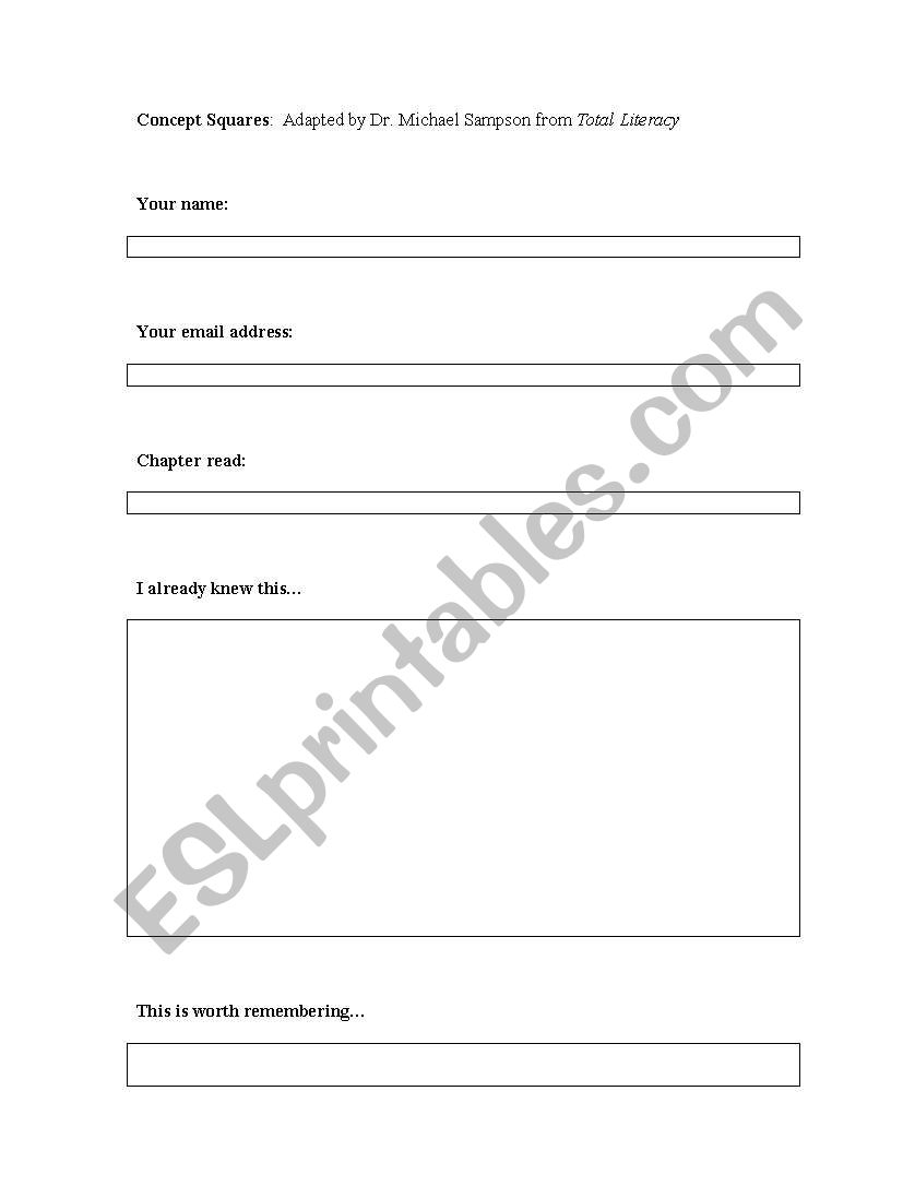 Stand by Me worksheet