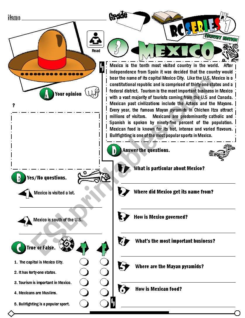 RC Series_Level 01_Country Edition 03 Mexico (Fully Editable + Key)