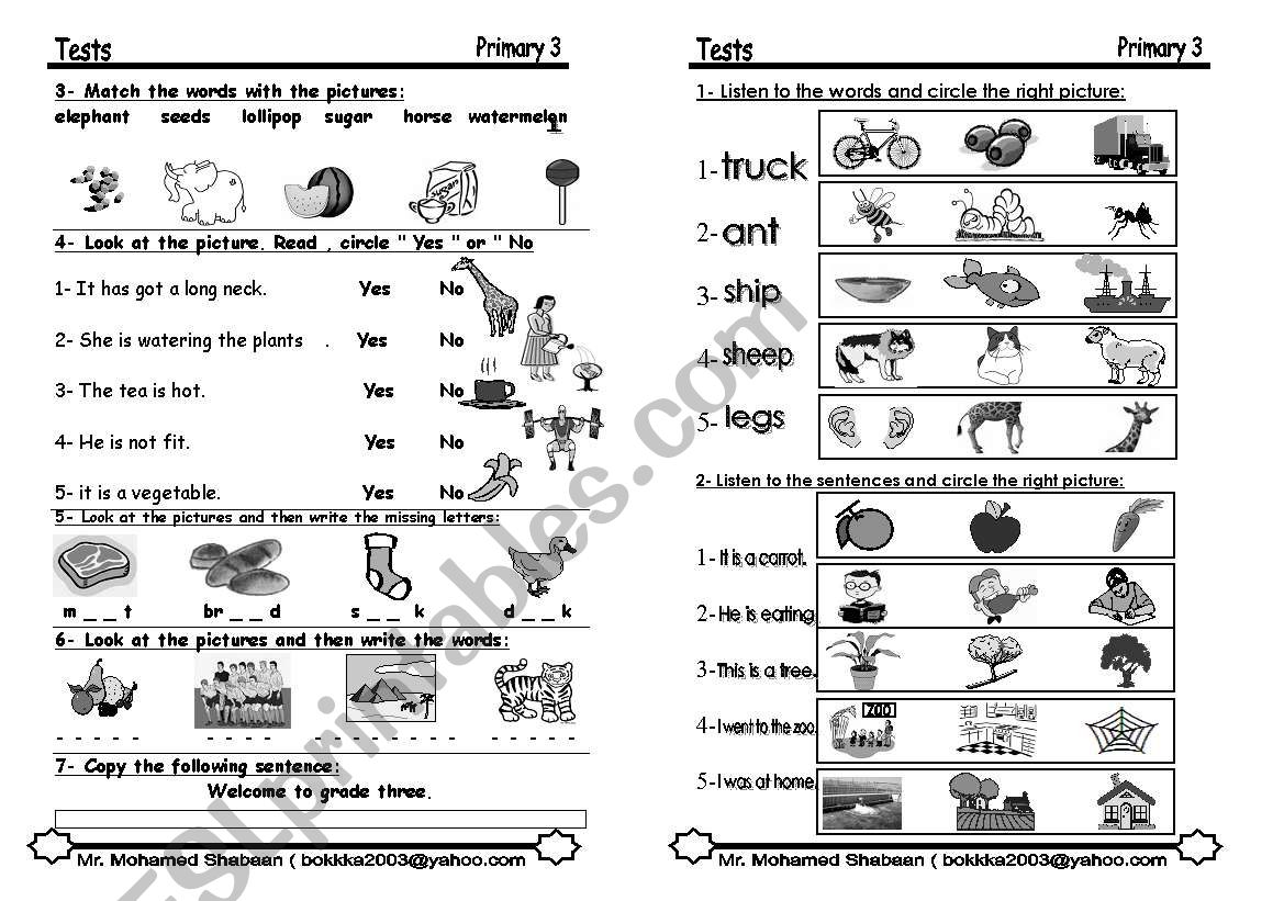 sdf worksheet