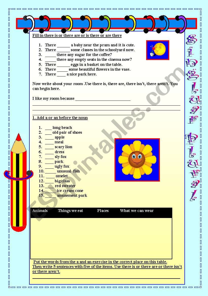 Singlular Plural worksheet