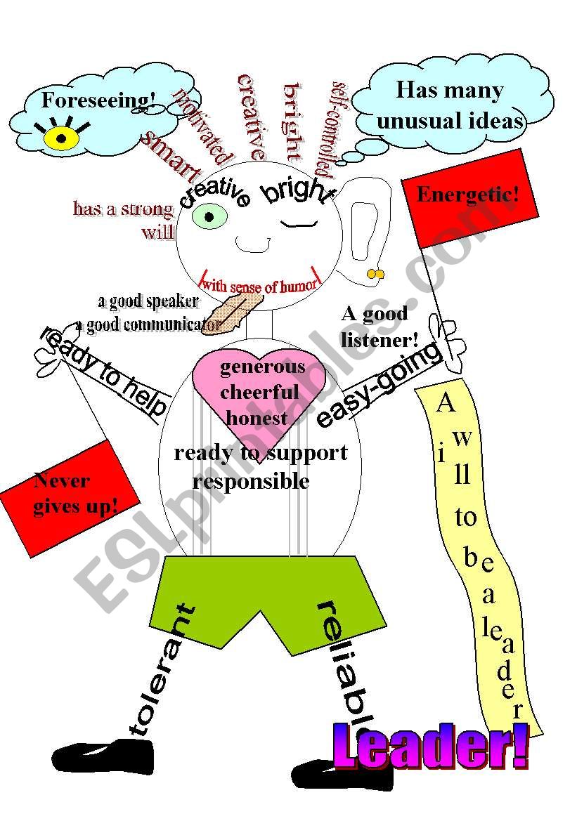 a leader worksheet