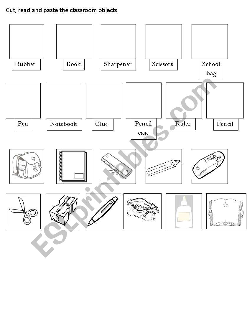 classroom worksheet