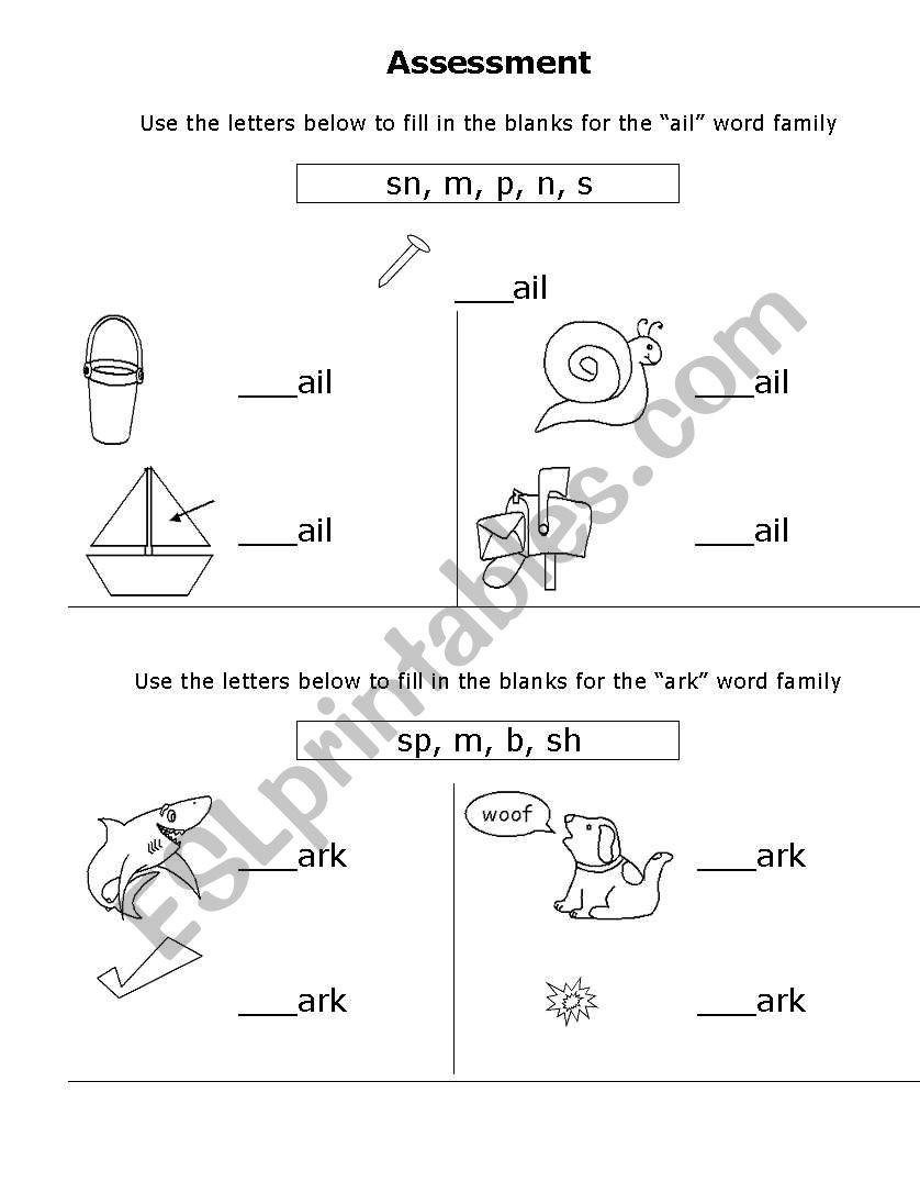 MAke words worksheet