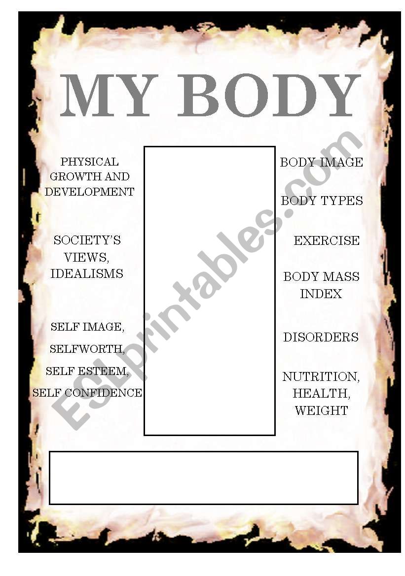 Body Image worksheet