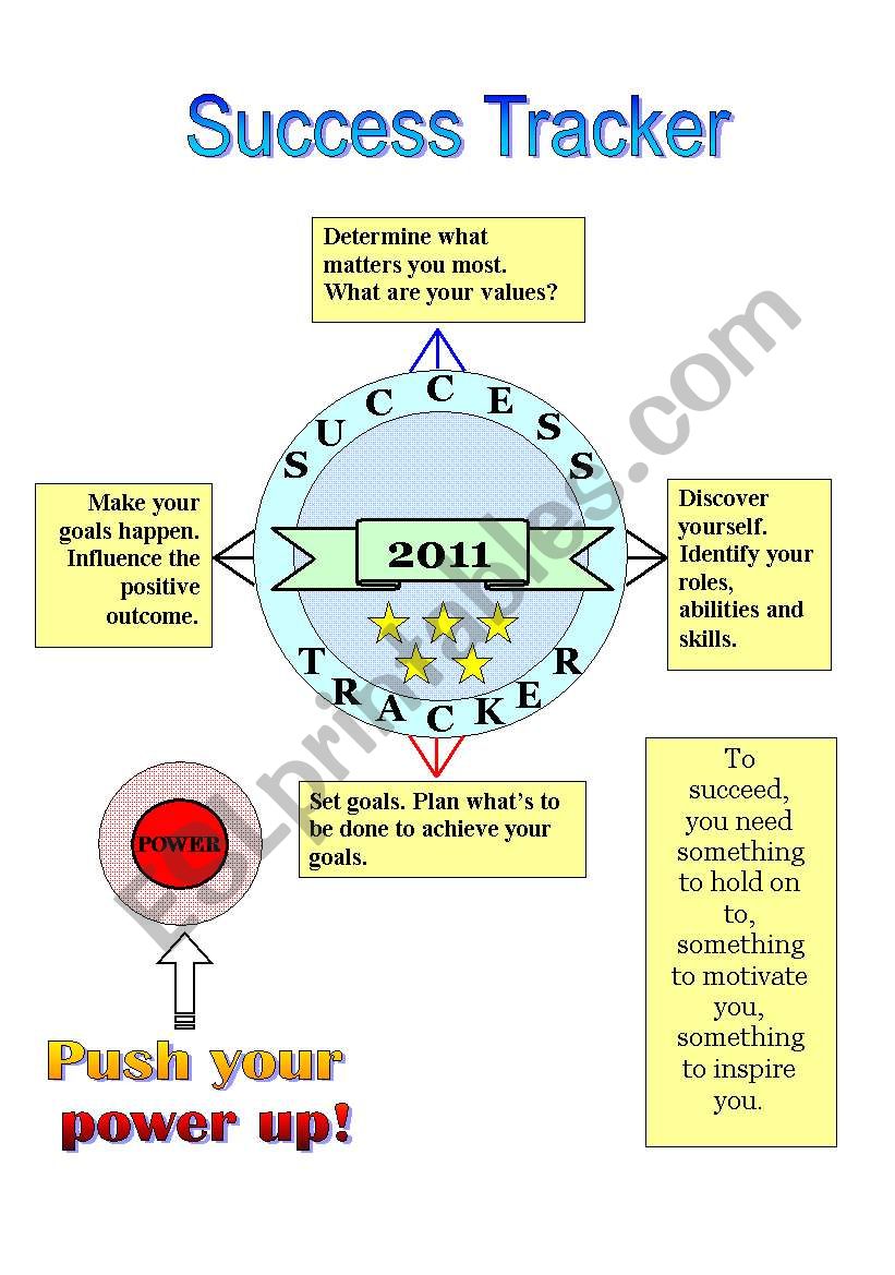 Succes Tracker worksheet