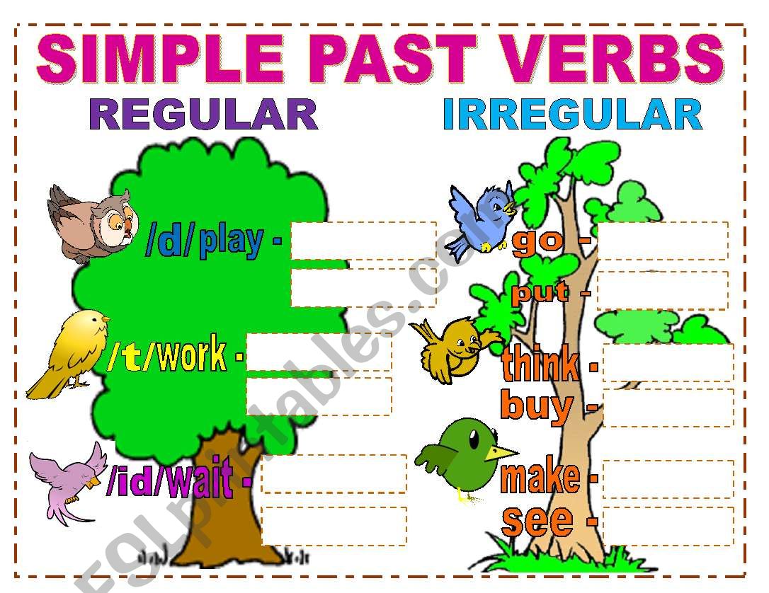 Simple Past Activities ( 2 / 2) 