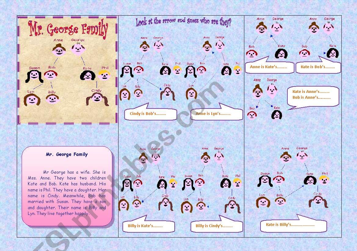 family worksheet