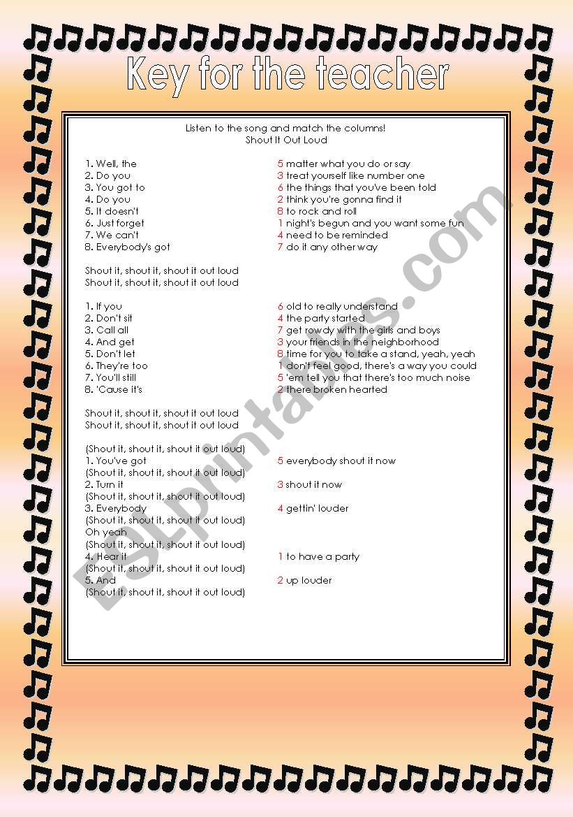 Glee Series Songs For Class S01e Three Songs Fully Editable With Key Part 2 2 Esl Worksheet By Denise Calazans Glee Series Songs For Class S01e Three Songs Fully Editable With Key Part 2 2 Esl Worksheet By Denise Calazans