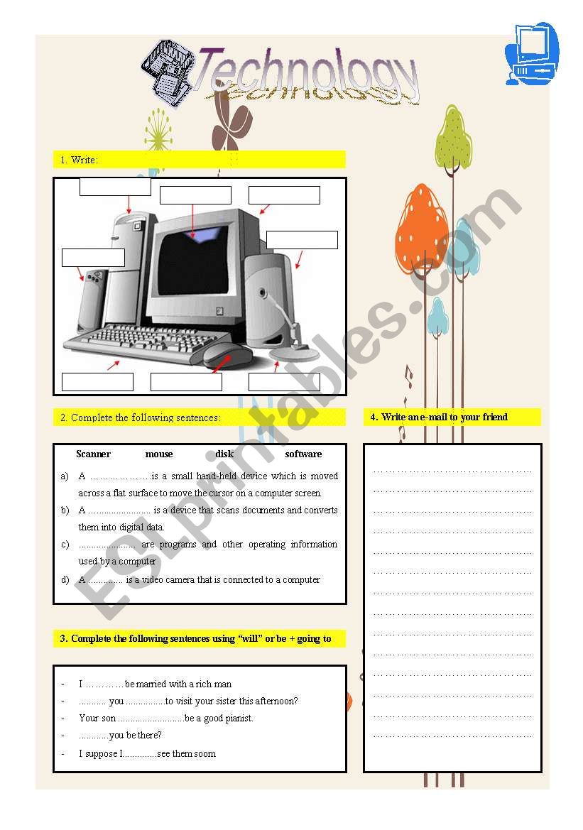 technology-will-and-going-to-english-alive-esl-worksheet-by-beu-89