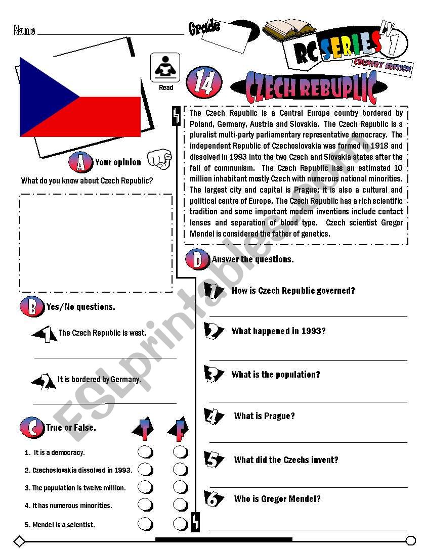 RC Series_Level 01_Country Edition 14 Czech Republic RC Series_Level 01_Country Edition 14 Czech Republic