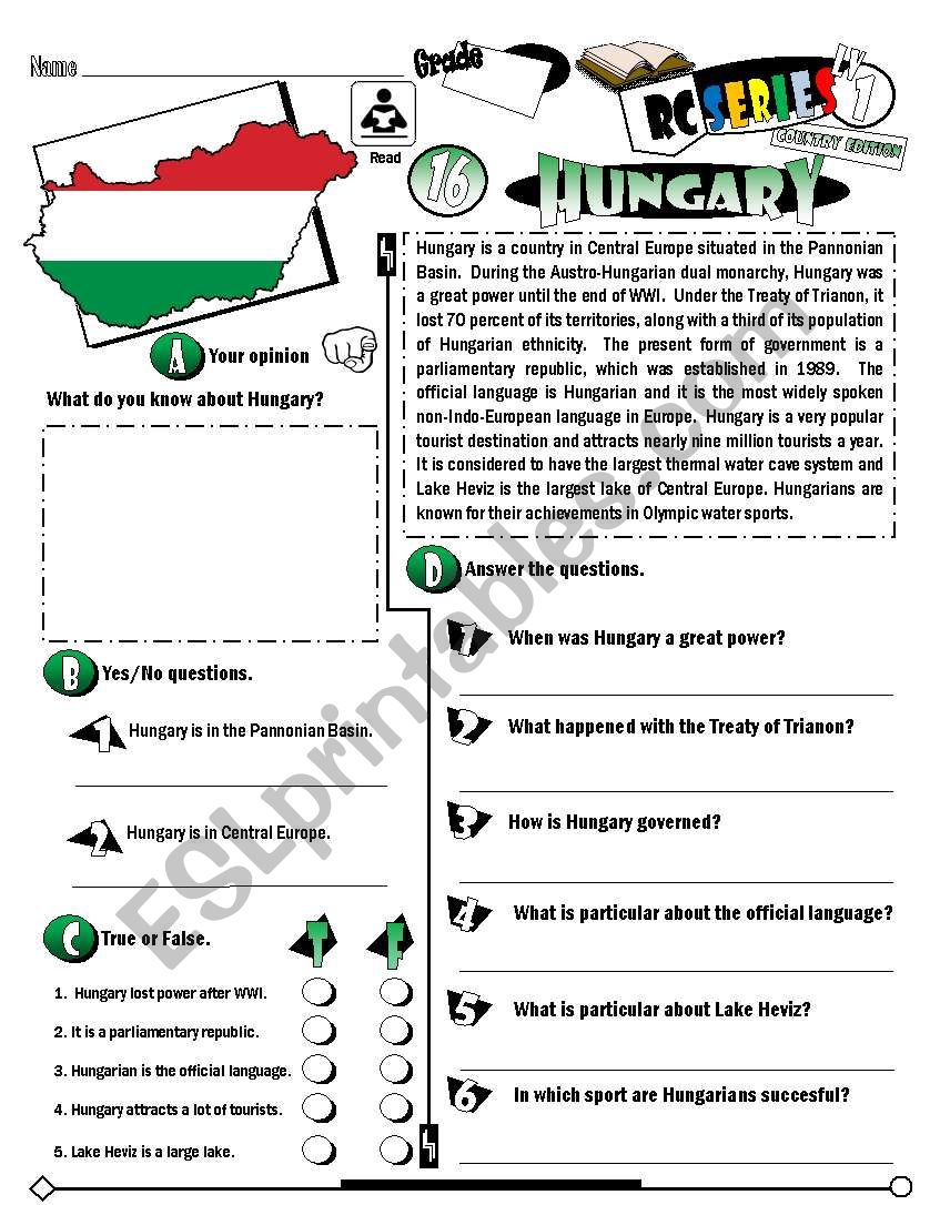 RC Series_Level 01_Country Edition 16 Hungary (Fully Editable + Key)