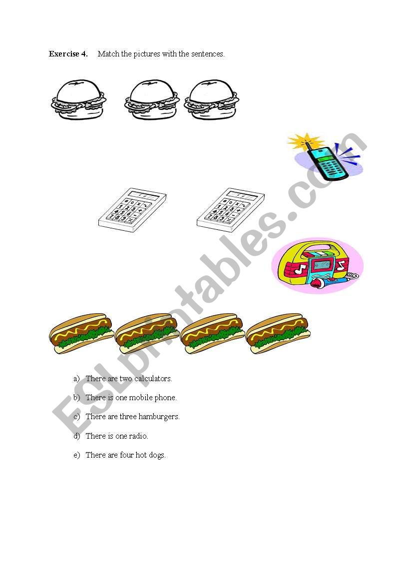 Storytelling - plurals; exercises part 3